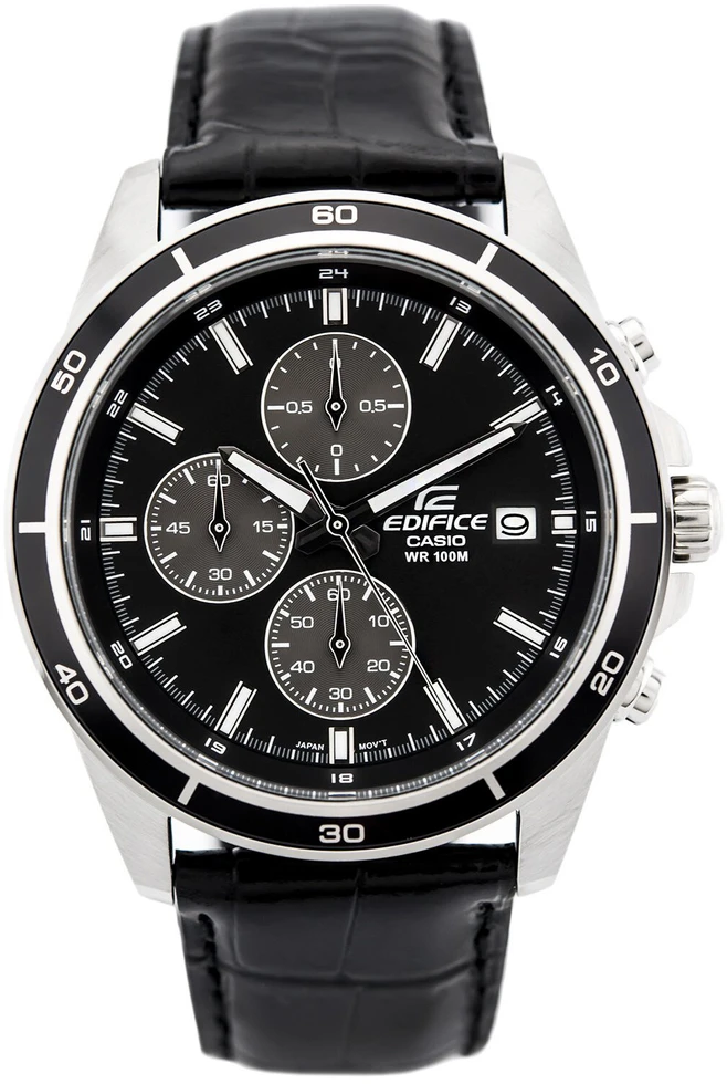 CASIO EDIFICE VYRIŠKAS LAIKRODIS Chronografas EFR-526L-1AV + BOX