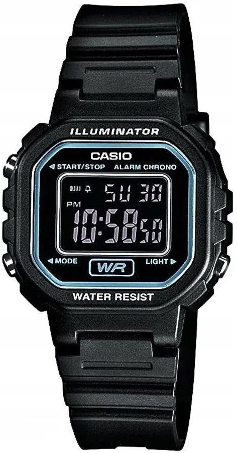 Laikrodis CASIO LA-20WH-1BDF KIDS WATCH + BOX