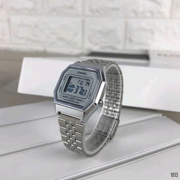 Laikrodis moterims CASIO LA-680WA-7 (zd631b) + BOX