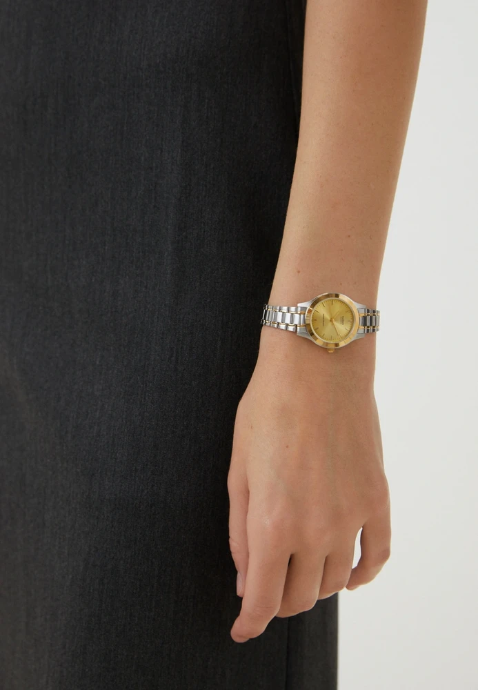 CASIO LTP-1128G 9A MOTERIS LAIKRODIS (zd554a) + DĖŽĖ