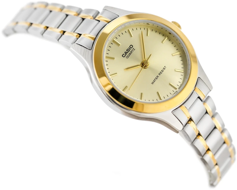 CASIO LTP-1128G 9A MOTERIS LAIKRODIS (zd554a) + DĖŽĖ