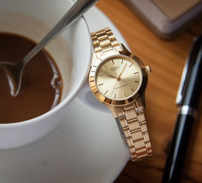 Moteriškas laikrodis CASIO LTP-1128N 9A (zd543a) + DĖŽĖ