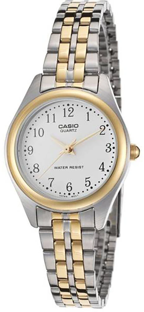 CASIO LTP-1129G-7B moteriškas laikrodis (zd602b) + dėžutė