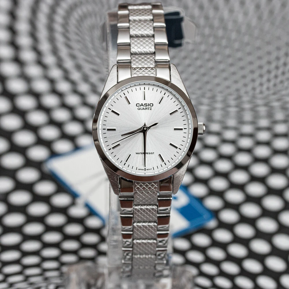 CASIO Moteriškas Laikrodis LTP-1274D-7A Meninė Elegancija