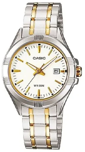 CASIO LTP-1308SG-7AVDF moteriškas laikrodis (zd605c) + dėžutė