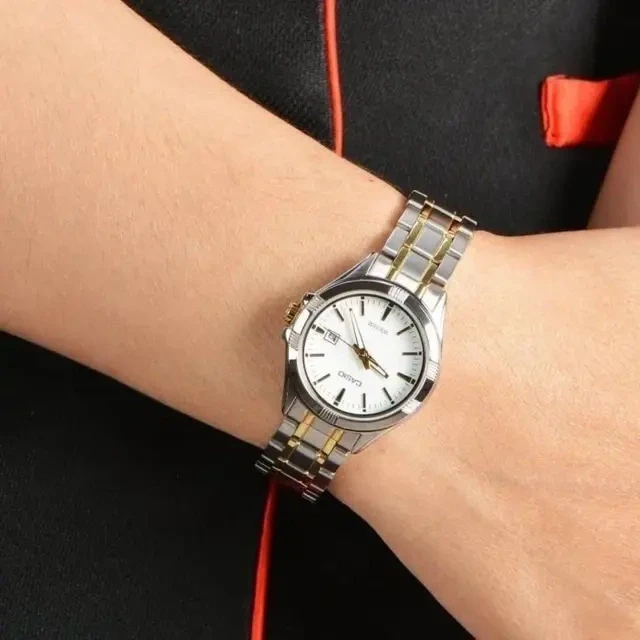 CASIO LTP-1308SG-7AVDF moteriškas laikrodis (zd605c) + dėžutė