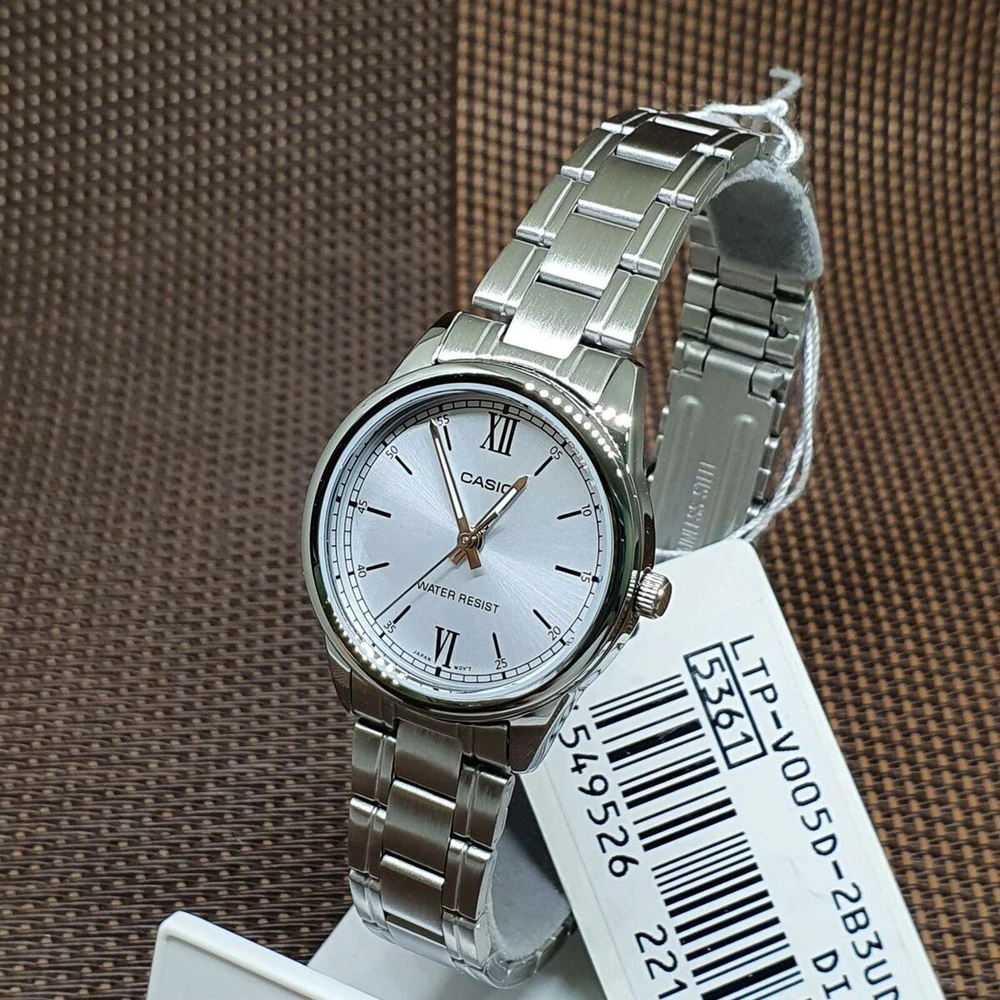 Moteriškas laikrodis CASIO LTP-V005D-2B3 (zd586c) + BOX