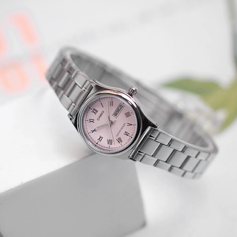 Laikrodis CASIO LTP-V006D-4B WOMEN'S WATCH (zd587k) + BOX