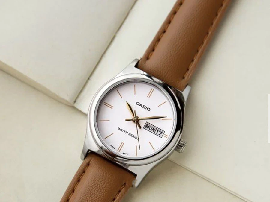 Laikrodis moterims CASIO LTP-V006L-4B (zd576c) + dėžutė