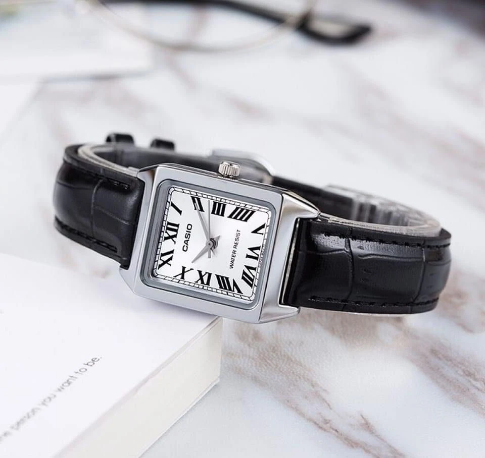 CASIO LTP-V007L-7B1 moteriškas laikrodis + dėžutė (zd639g)