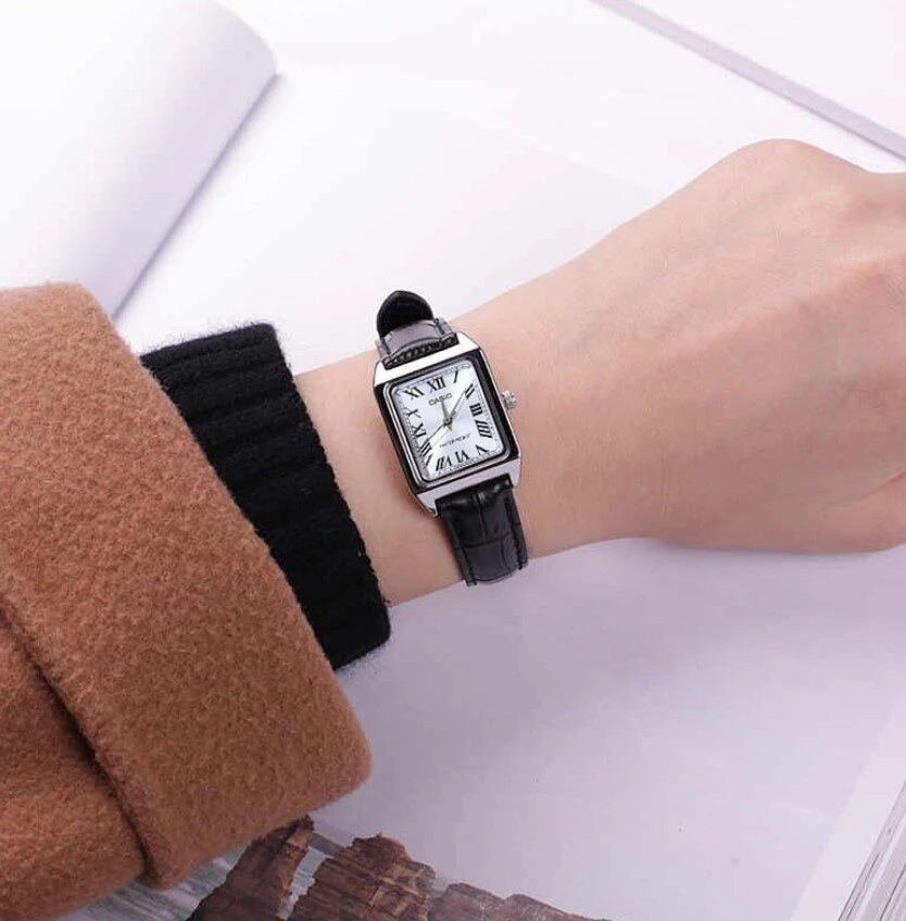 CASIO LTP-V007L-7B1 moteriškas laikrodis + dėžutė (zd639g)