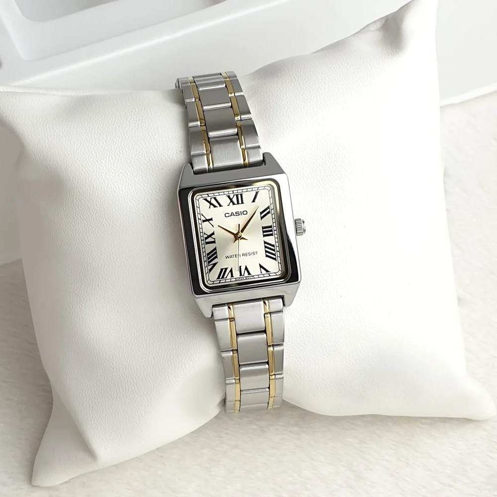 Casio LTP-V007SG-9B moteriškas laikrodis + BOX (zd639h)