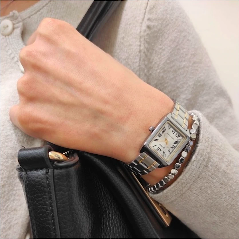 Casio LTP-V007SG-9B moteriškas laikrodis + BOX (zd639h)