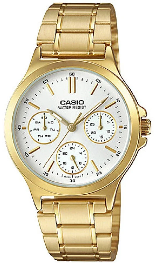 Laikrodis CASIO LTP-V300G 7A WOMEN S WATCH (zd566b) + BOX