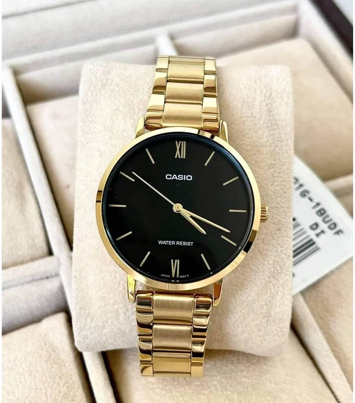 Laikrodis moterims CASIO LTP-VT01G-1B (zd613d) + BOX