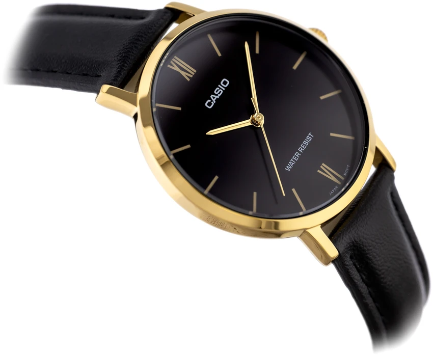 CASIO LTP-VT01GL-1B moteriškas laikrodis + dėžutė (zd634a)