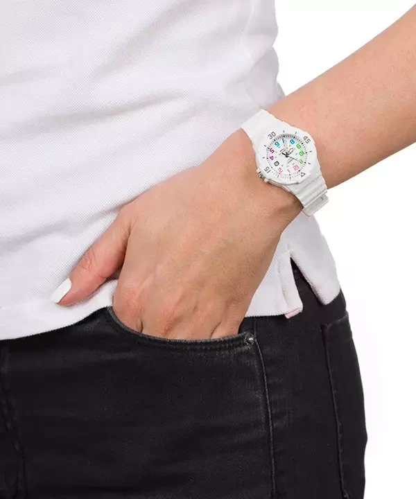 Moteriškas laikrodis CASIO LRW-200H 7BV (zd557a) + DĖŽĖ