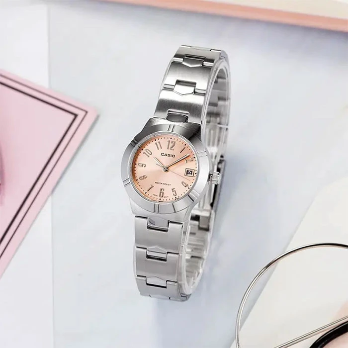 CASIO MOTERIŠKAS LAIKRODIS LTP-1241D-4A3 + DĖŽUTĖ