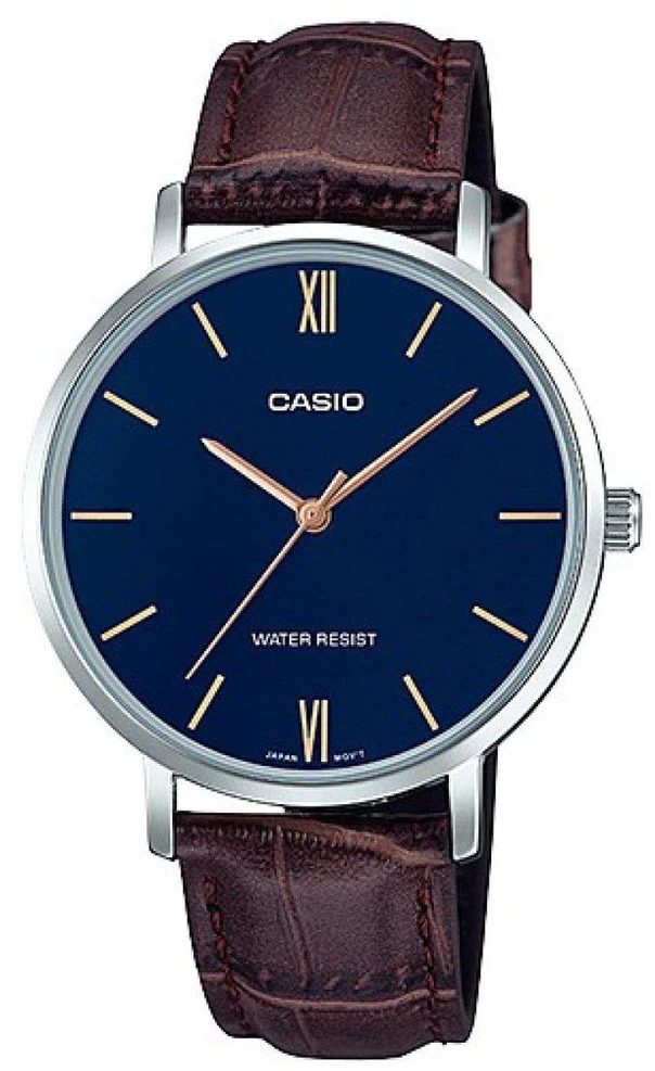 Laikrodis moterims CASIO LTP-VT01L-2B2UDF (zd595a) + dėžutė