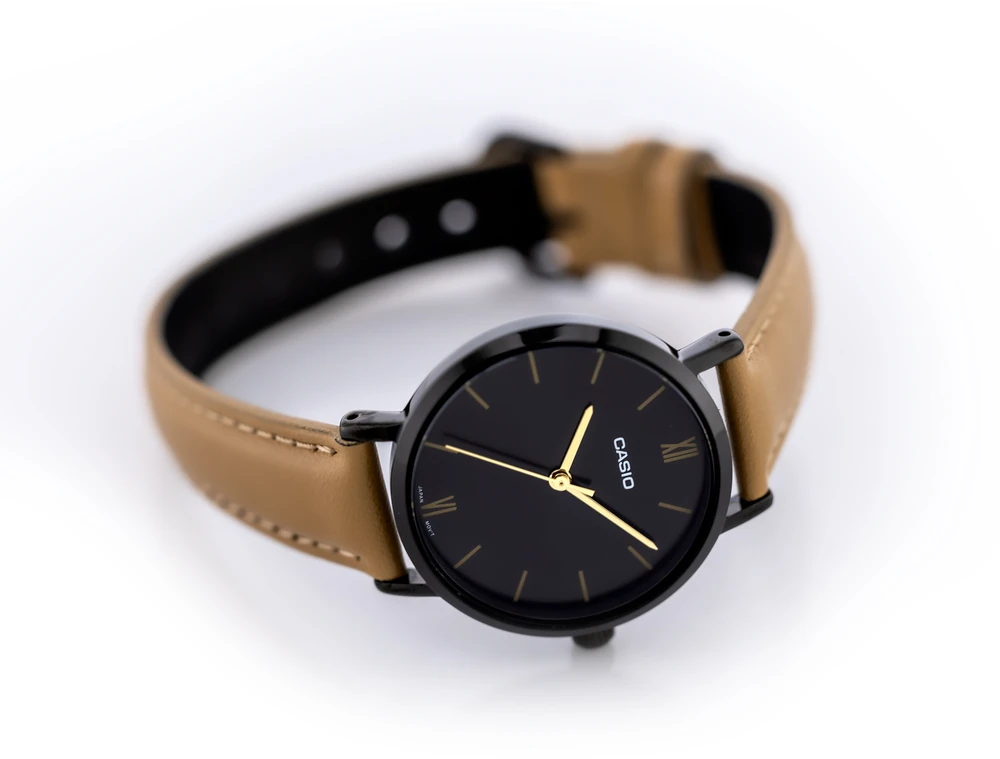 CASIO MOTERIS LAIKRODIS LTP-VT02BL-1A CLASSIC + BOX