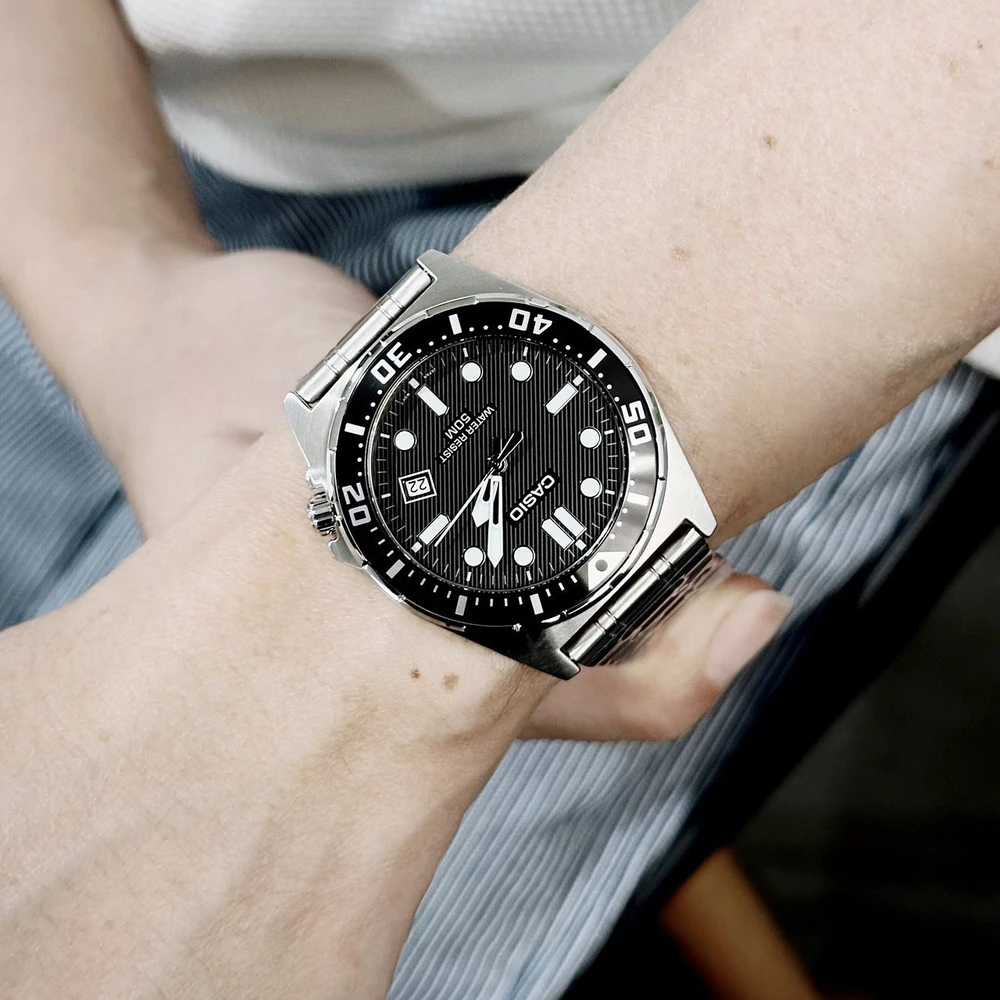 Casio MTD-135D-1A vyriškas laikrodis + dėžutė