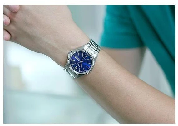 VYRIŠKAS LAIKRODIS CASIO MTP-1239D-2A – MULTIDATA (zd040c) + DĖŽĖ