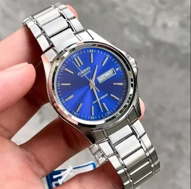 VYRIŠKAS LAIKRODIS CASIO MTP-1239D-2A – MULTIDATA (zd040c) + DĖŽĖ