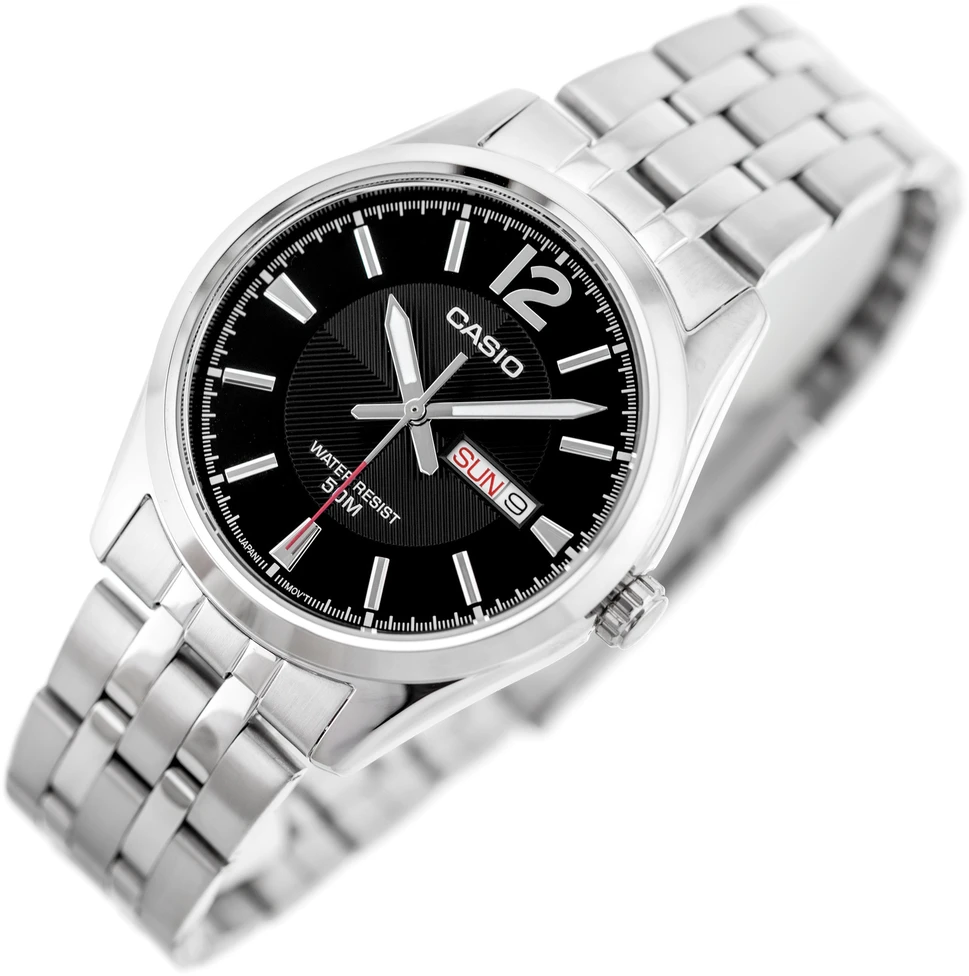 Laikrodis vyrams CASIO MTP-1335D 1AV Laikrodis vyrams (zd026a) + BOX