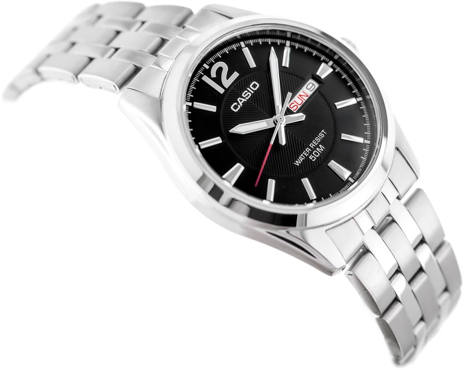 Laikrodis vyrams CASIO MTP-1335D 1AV Laikrodis vyrams (zd026a) + BOX
