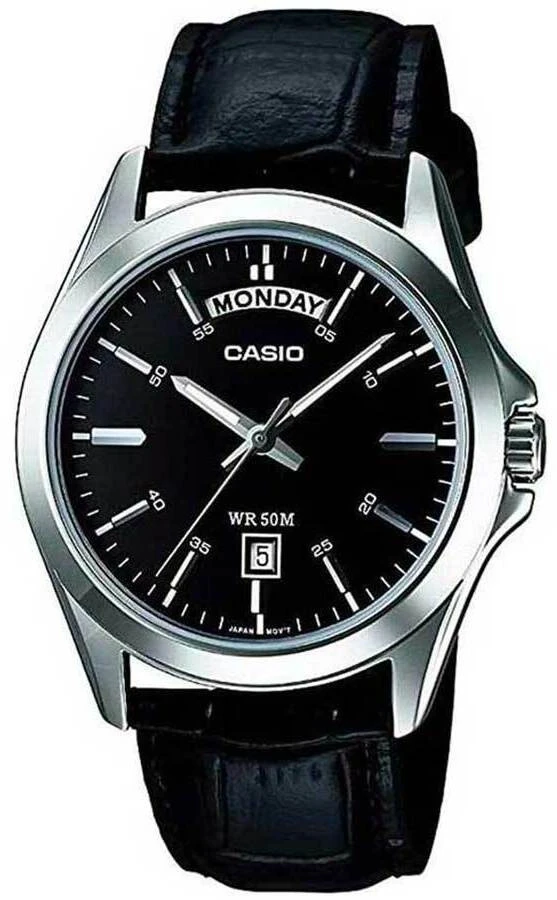 CASIO MTP-1370L-1A VYRIŠKAS LAIKRODIS (zd116b) + DĖŽUTĖ