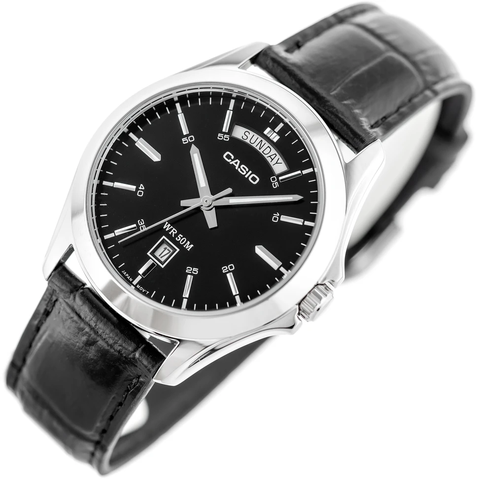 CASIO MTP-1370L-1A VYRIŠKAS LAIKRODIS (zd116b) + DĖŽUTĖ