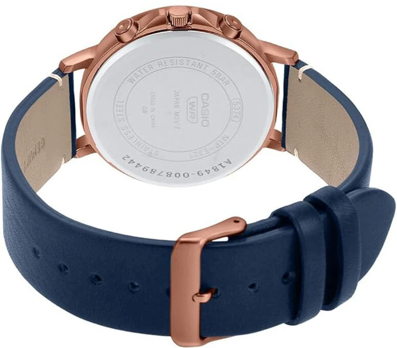 CASIO MTP-E321RL-2A VYRIŠKAS LAIKRODIS (zd190a) + DĖŽUTĖ