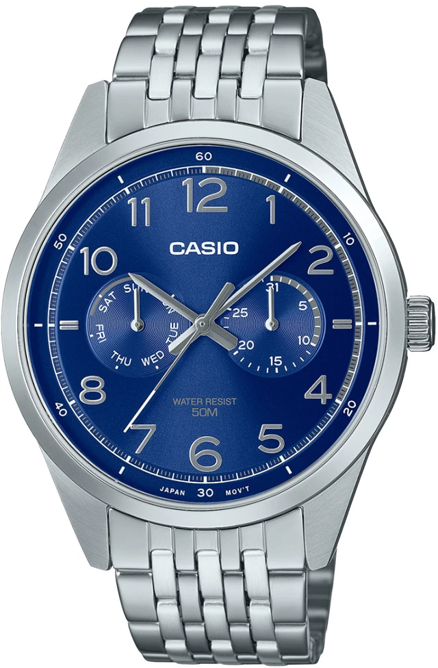 Laikrodis CASIO MTP-E340D-2A MEN'S WATCH (zd264b) + BOX