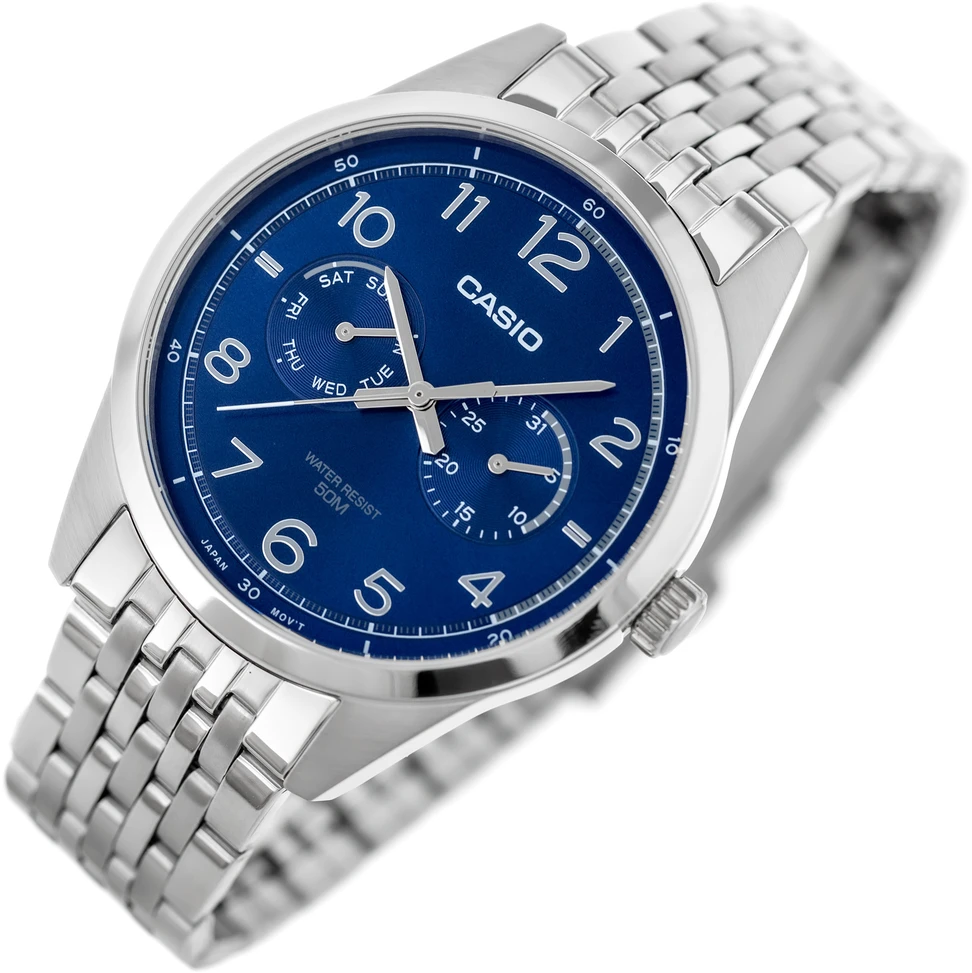 Laikrodis CASIO MTP-E340D-2A MEN'S WATCH (zd264b) + BOX