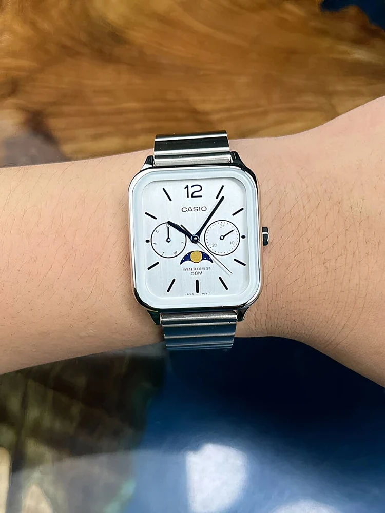 CASIO MTP-M305D-2A VYRIŠKAS LAIKRODIS + DĖŽĖ