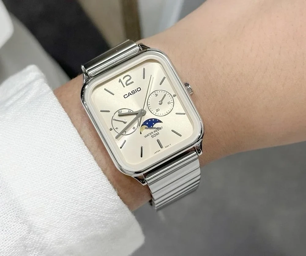CASIO MTP-M305D-9A VYRIŠKAS LAIKRODIS + DĖŽĖ