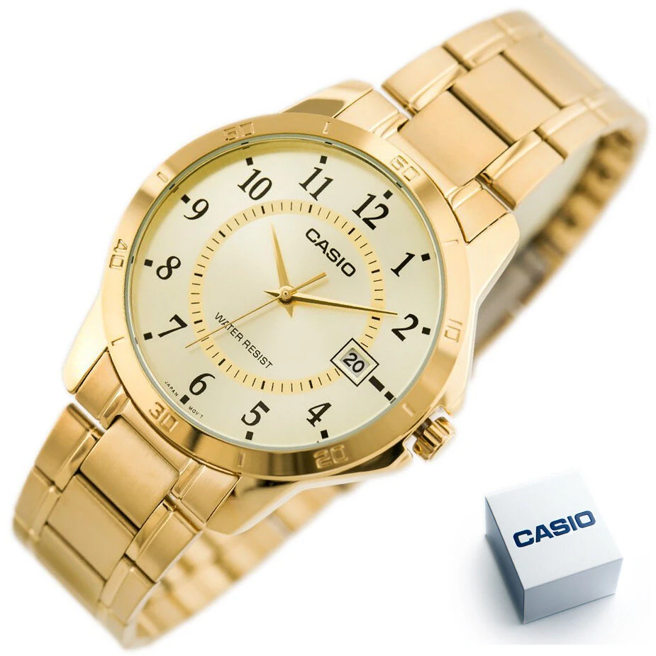 Vyriškas laikrodis CASIO MTP-V004G 9B (zd047a) + BOX