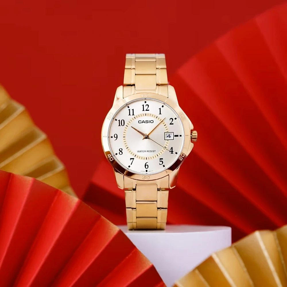 Vyriškas laikrodis CASIO MTP-V004G 9B (zd047a) + BOX