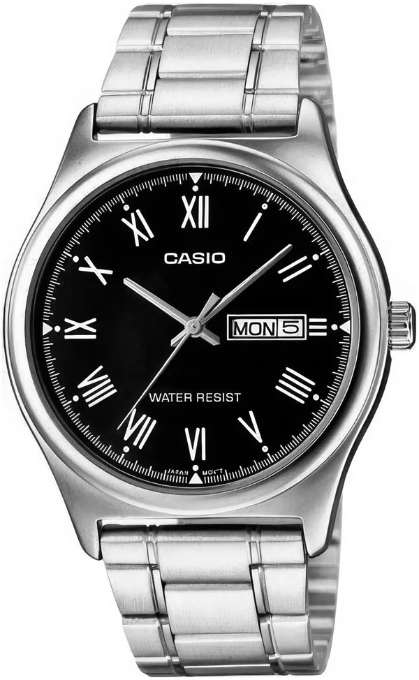 Laikrodis vyrams CASIO MTP-V006D-1B (zd210d) + dėžutė