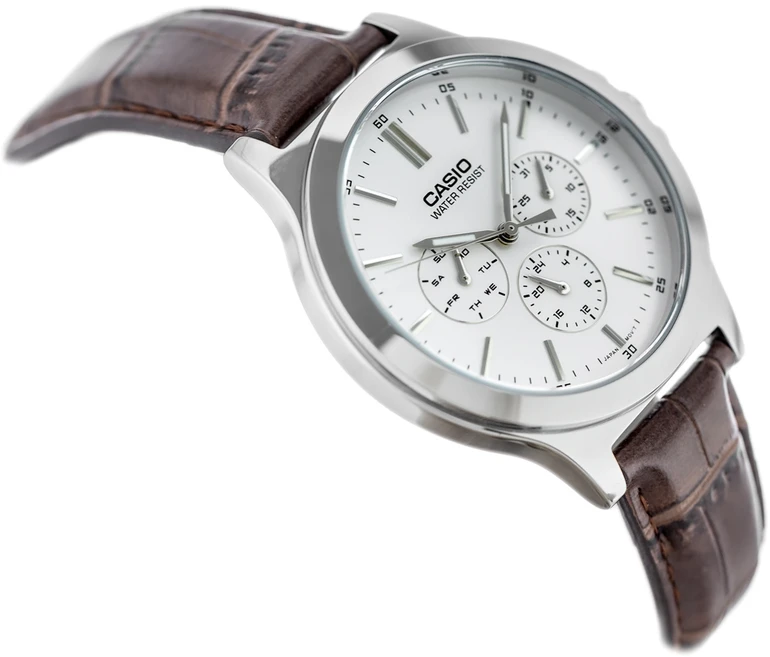 CASIO MTP-V300L-7A VYRIŠKAS LAIKRODIS (AE74B) + DĖŽUTĖ