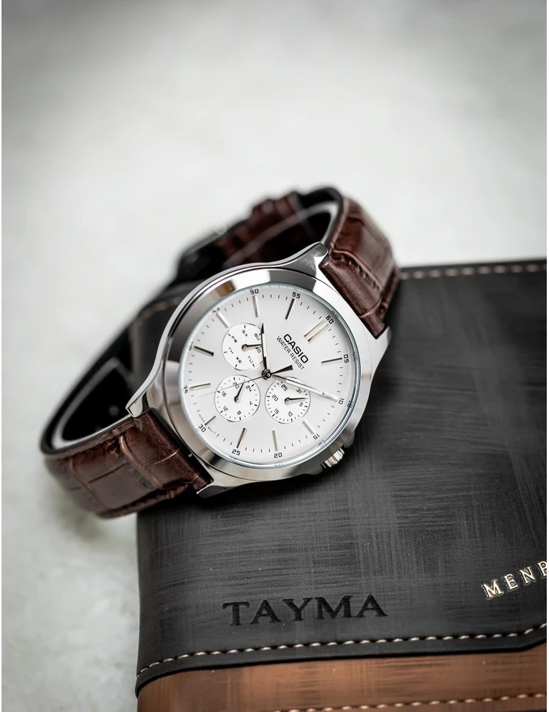CASIO MTP-V300L-7A VYRIŠKAS LAIKRODIS (AE74B) + DĖŽUTĖ