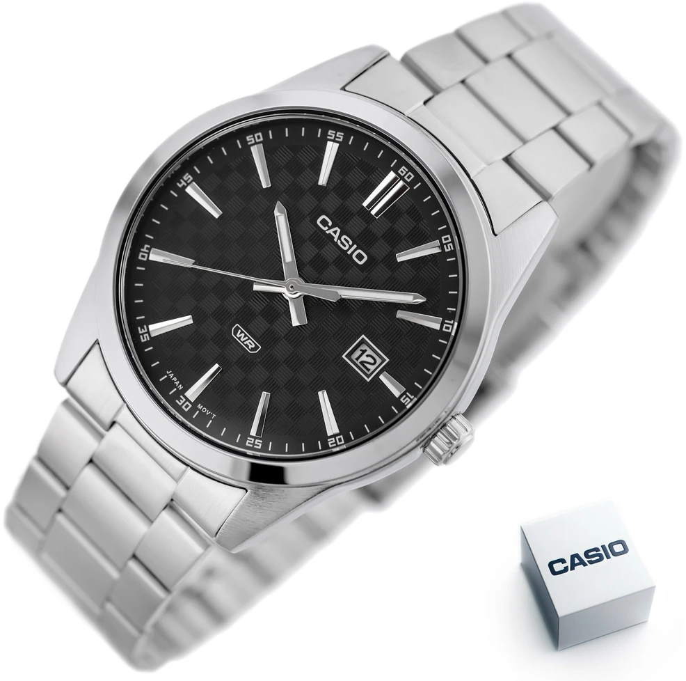 CASIO MTP-VD03D-1A VYRIŠKAS LAIKRODIS + DĖŽUTĖ