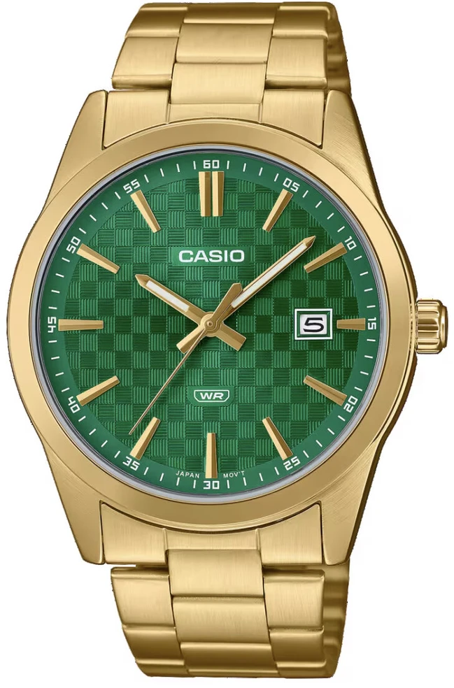 Laikrodis CASIO MTP-VD03G-3A MEN'S WATCH + BOX