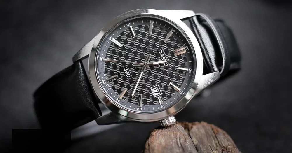 Laikrodis vyrams CASIO MTP-VD03L-1A + dėžutė
