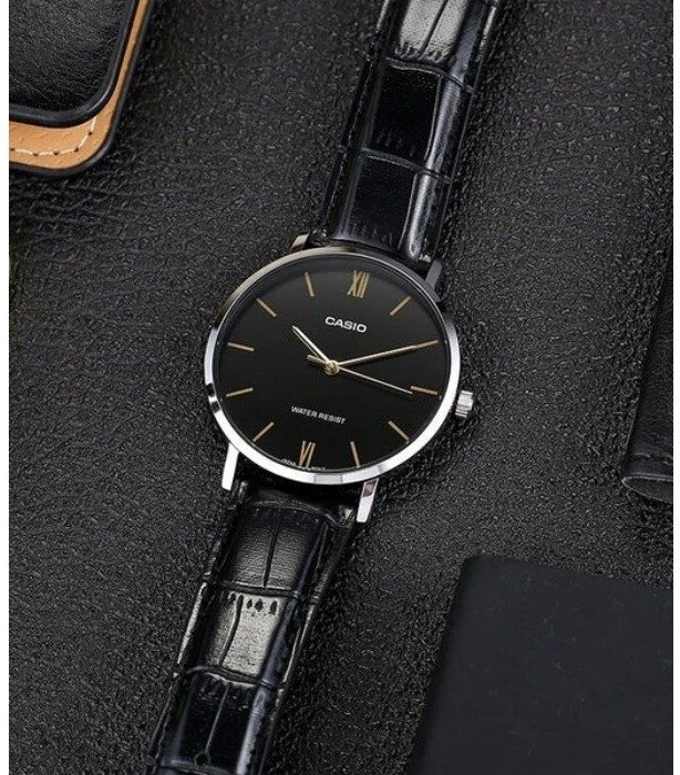 Laikrodis vyrams CASIO MTP-VT01L-1B + BOX (zd165g)
