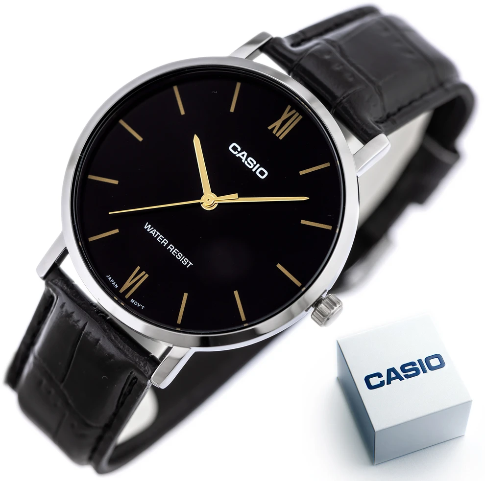Laikrodis vyrams CASIO MTP-VT01L-1B + BOX (zd165g)