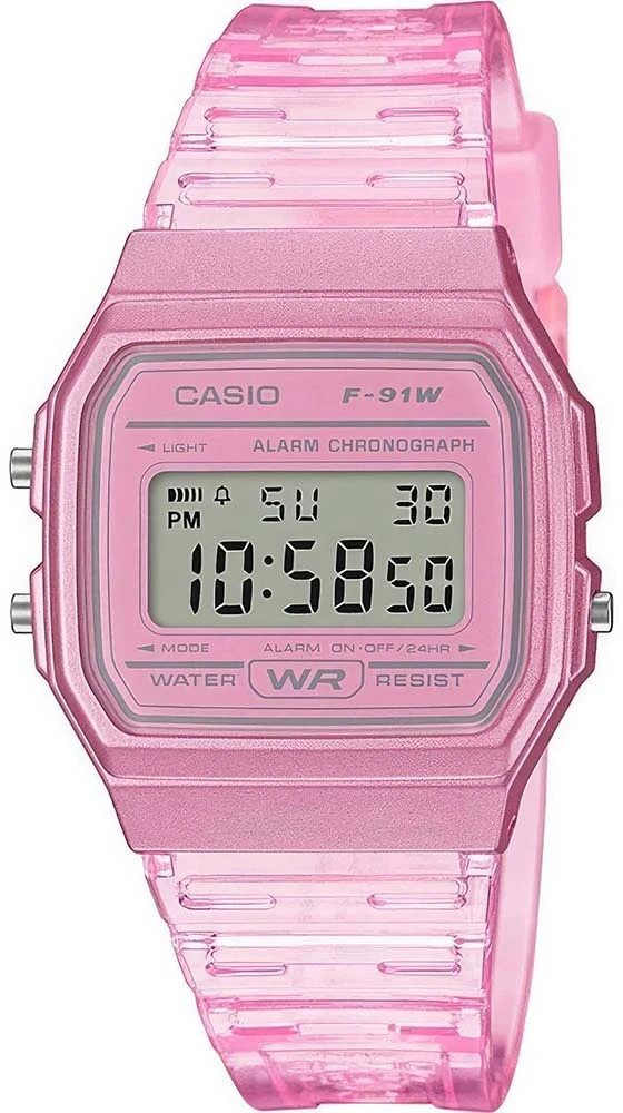 Laikrodis moterims Casio Retro Vintage F-91WS-4 (zd648a) + BOX