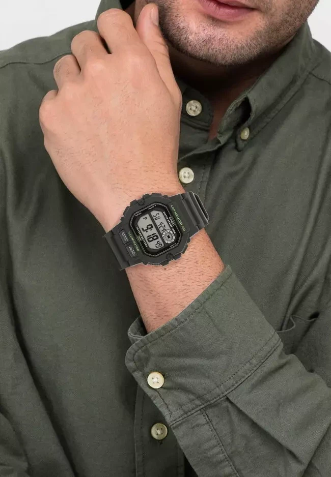 CASIO Sports WS-1400H-1A VYRIŠKAS LAIKRODIS + DĖŽĖ