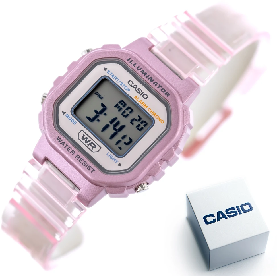 CASIO VAIKŲ LAIKRODIS LA-20WHS-4A + BOX