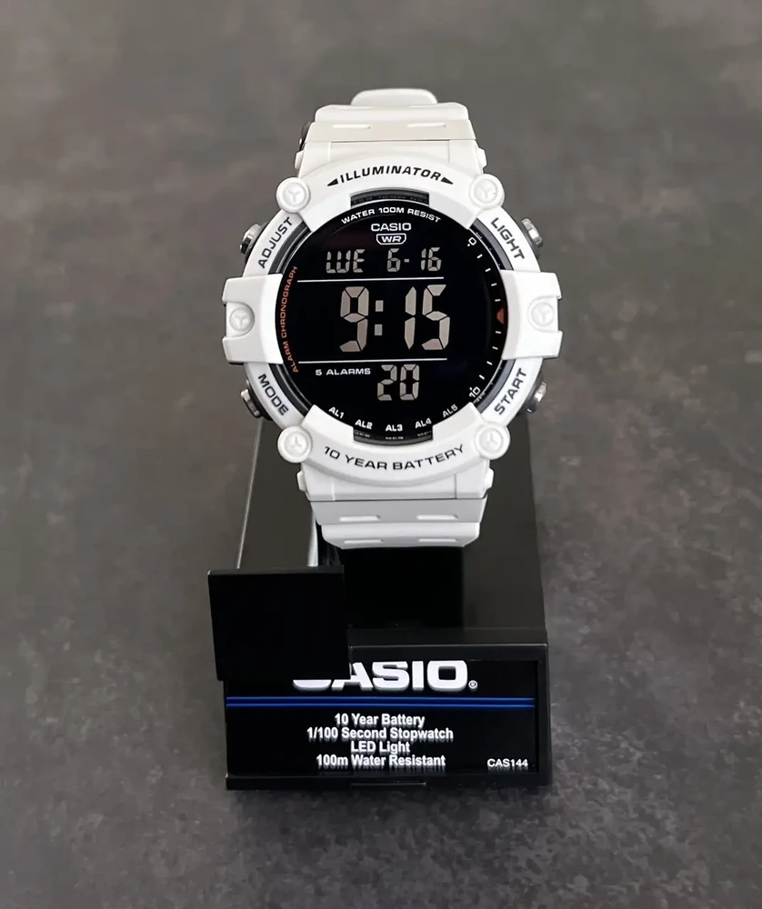 Laikrodis CASIO MEN'S WATCH AE-1500WH-8B2 + BOX